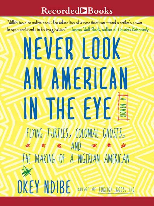 Title details for Never Look an American in the Eye by Okey Ndibe - Wait list